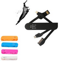 Swiss Army knife 3-in-1 Micro USB Data Charging Cables